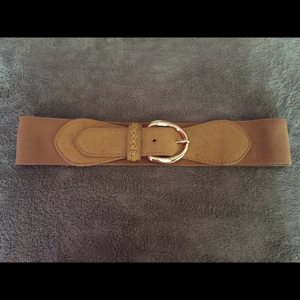 Tan waist belt